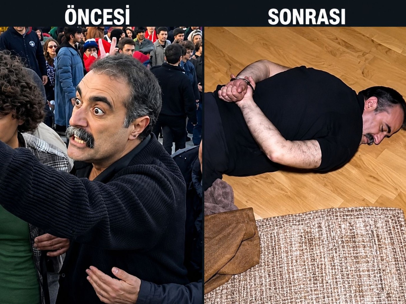 Sosyal Terörist ve Türk Bayrağı Karşıtı Öğrenciler Gözaltında