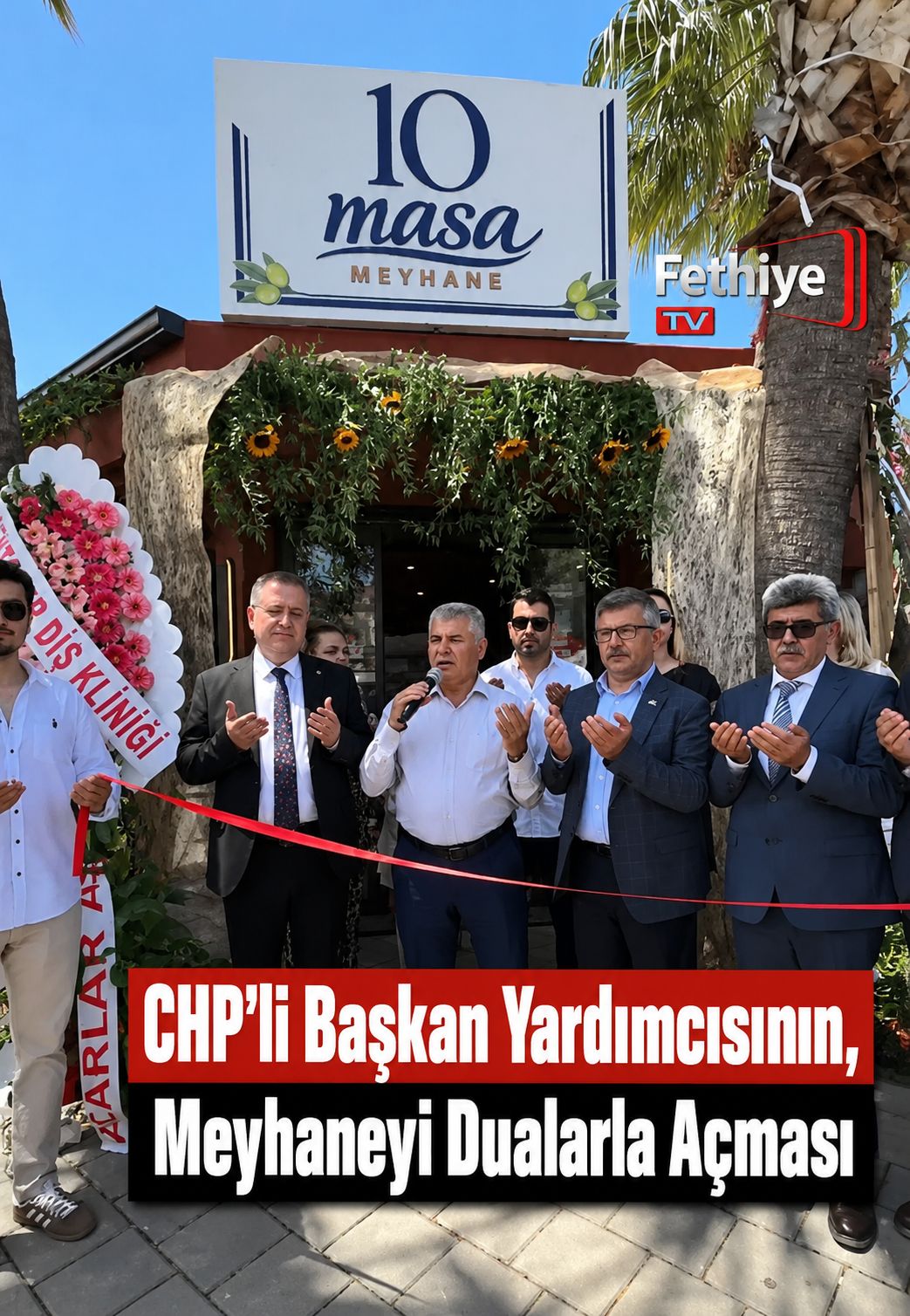 CHP'li Başkan Yardımcısının, Meyhaneyi Dualarla Açması Ve Geçmişte Buna Benzer CHP Örnekleri